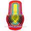 2017 GOOD QUALITY RAINBOW 6PCS MEASURING CUP MEASURING SPOONS