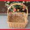 boat shaped willow basket wholesale
