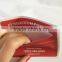 2016 Self adhesive sign pocket with square shape tax disc holder