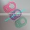 High Quality Colored Soft Silicone Pacifier Ring Safe For Baby