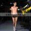 customized cotton spandex fitness compression shirt for ladies