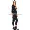 Fashion long sleeve custom zipper up cheap wholesale adult onesie