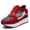 zm11658a New design student casual sport shoes women paillette shoes