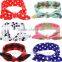 Fashionable Kids Printed Cross Baby Girls Hairband Children Hair Accessories
