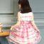flower girl dresses children frocks design stripe tutu dress 2015 new design fashion baby dress children