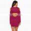 Backless women cotton dresses