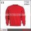 OEM Round Collar Mens Plain Cropped Cotton Sweatshirts