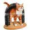 Cat scratch itch toys rubbing exercise toys Bow hair brush