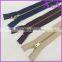 #4 metal zipper,with YG slider,close end, for brazil market