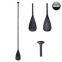 Elliptical Shape Shaft Carbon Fiber Paddle for Surfing