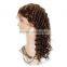 100% Human Hair Full Lace Wig With Baby Hair, Handmade Brazilian Full Lace Human Hair Wig