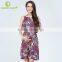 ladies fashion dress long breastfeeding dress