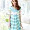 2014 hot sale women's o neck short sleeve night wear maternity clothing