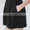 Fashion Short Sleeve Casual Black Romper Shorts Womens jumpsuit