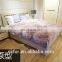 Fluffy and warm sheepskin fur bed sheet