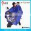 Maiyu double hood waterproof recycled rain poncho for motorcycle