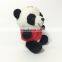 Chinese soft plush stuffed cute panda CE custom keychain toy
