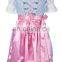 3pcs Gorgeous Blue Woman Mini Dirndl Dress Oktoberfest Drindl (dirndl dress bavarian)