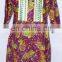 Women ethnic stylish balck color printed cotton designer kurta