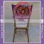 C116F Fancy Artificial Organza Chair Flowers