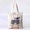Fashion shopping bag custom cotton canvas tote bag