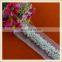 Wholesale custom pearl beaded white lace trim net embroidered for decoration