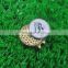 Best seller wholesale golf ball marker hat clip for golf club