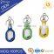 Transparent customzied printed acrylic, name charms keychain