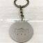 Wholesale round metal keychain with custom logo