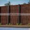 Pattern Bamboo Corten Steel Garden Screen