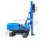 High quality solar ground screw post install drill rigs pile driver