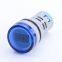 Small Digital Round Panel Digital Voltmeter Tube Indicator Voltage Meter