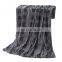 Amazon Hot Sale Wholesale Polyester Soft Luxury Sherpa Blankets Long Hair PV Velvet Plush Faux Fur Throw Blanket