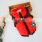 2020 New cross border dog padded coat chest back one cotton vest pet clothes winter dog coat with two feet