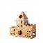 Corrugated Paper Cat House Villa Wear-resisting Pet Toy Cat Scratcher Scratching Board Lounge For Climbing