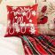 Best Selling Red Christmas Led Cushion