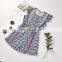 A0176# 2020 Summer Girls' Overall Pants Print All-match Fashion European and American