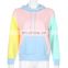 Women Ladies Pullovers Warm Pocket Hooded Jacket Terry Winter Candy Color Sweatshirts Fashion Hoodie