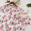 Mom and Daughter Dress Off Shoulder Ruffles Floral Mini Dress Vestido mae e filha Mother and Daughter Clothes
