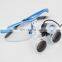 MY-M067A medical 2.5x 3.5x binocular loupe magnifier glasses led dental loupes for dentistry