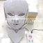High quality Face Care Skin Rejuvenation 7 Color Facial Neck Microelectronics Led Photon Therapy Mask