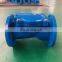 China GGG50 ductile iron rubber flap check valve rubber clack check valve