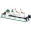 Modern design whole tempered glass shelves with four layers