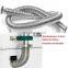 KF-16 flexible flange hose vacuum fitting SS304 500mm Bellow Hose 1000mm Vacuum hose