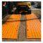 Fire retardant temporary hdpe road mat/ground protection mat