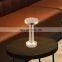 Amazon Cordeless Rechargeable Dumbbells Custom Battery Dinner Lamp Side Table Gold Lamp for Bedroom Modern LED Room Lighting 180