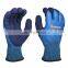 Wholesale waterproof anti slip latex foam coated work gloves