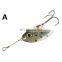 Metal Fishing Lure 8cm 9.5g Spoon Lure Spinner Bait 3D Lure Eyes Hard Bait Spinner Bait Isca Artificial