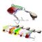 27mm 10g metal VIB  new 3D eyes vibration  seabass fast spin sequins  hard  Fishing Lure