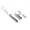 MT-1723 Wedge type ftth stainless steel wire FTTH drop cable tension cl